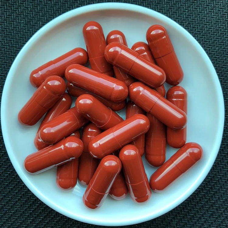 Size 0 1 2 3 4 Printing Vegetarian Colored Hard Pill Empty Gelatin Capsules Capsule Shell