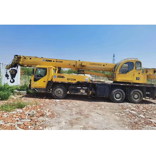 25 tons  Cheap price of energy-saving environmental protection of China second-hand truck crane