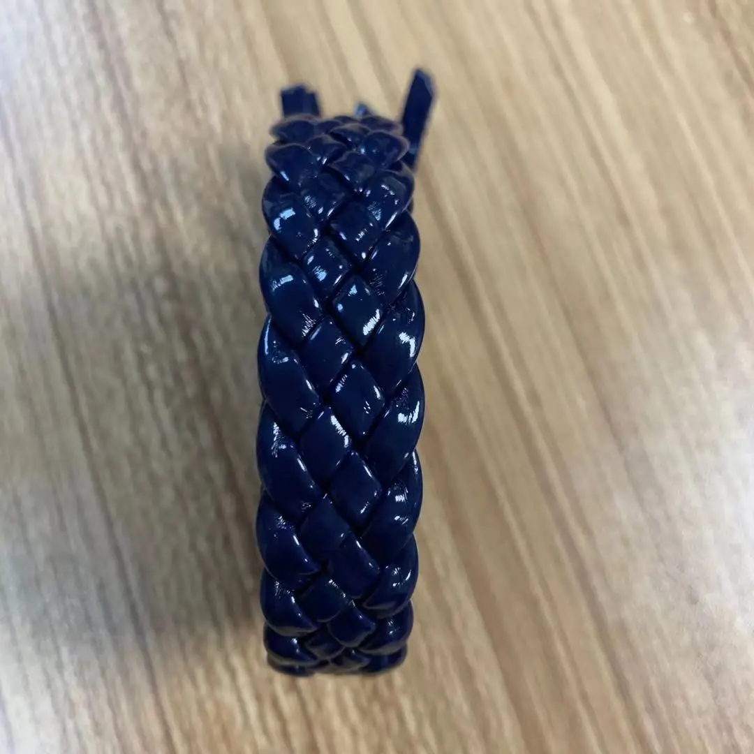 5-Finger Leather Strap Woven Ladies Sandals Upper Decorated And Ladies Belts