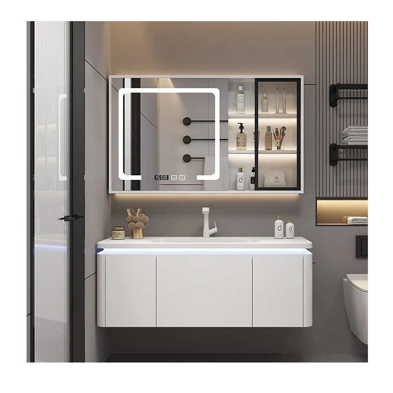 New Style Hot Export Sink Unique Waterproof Finished Bathroom Cabinets