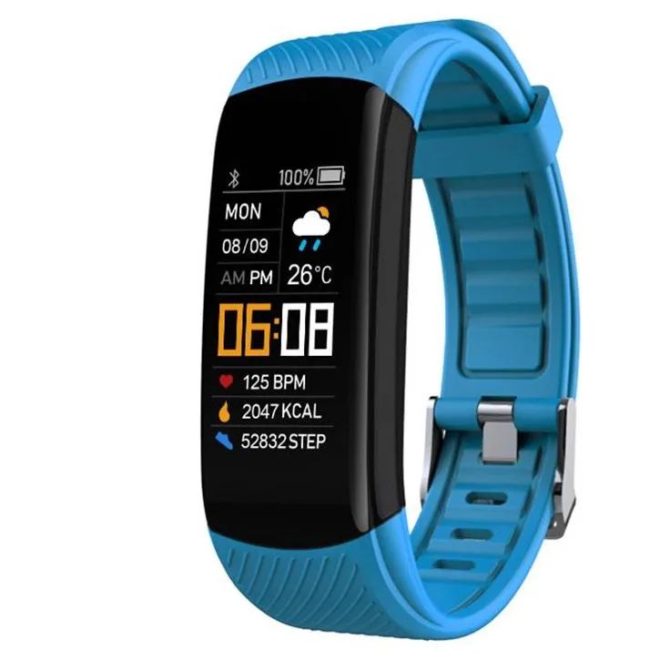 2022 New C5S Smartwatch Body Temperature Sensor Smart Watches Ip68 Waterproof Wrist Thermometer Smart Bracelet