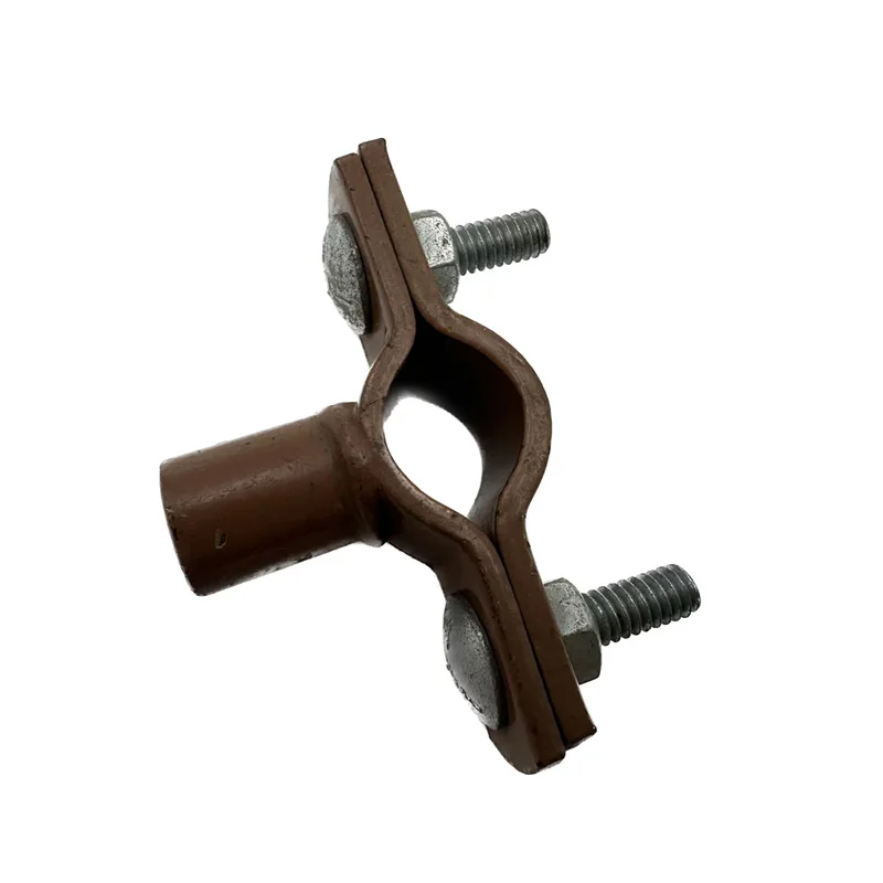 Stamping Small Metal Part Die Maker U Clamp Saddle Steel Coating Hose Clamps / Pipe Clamp