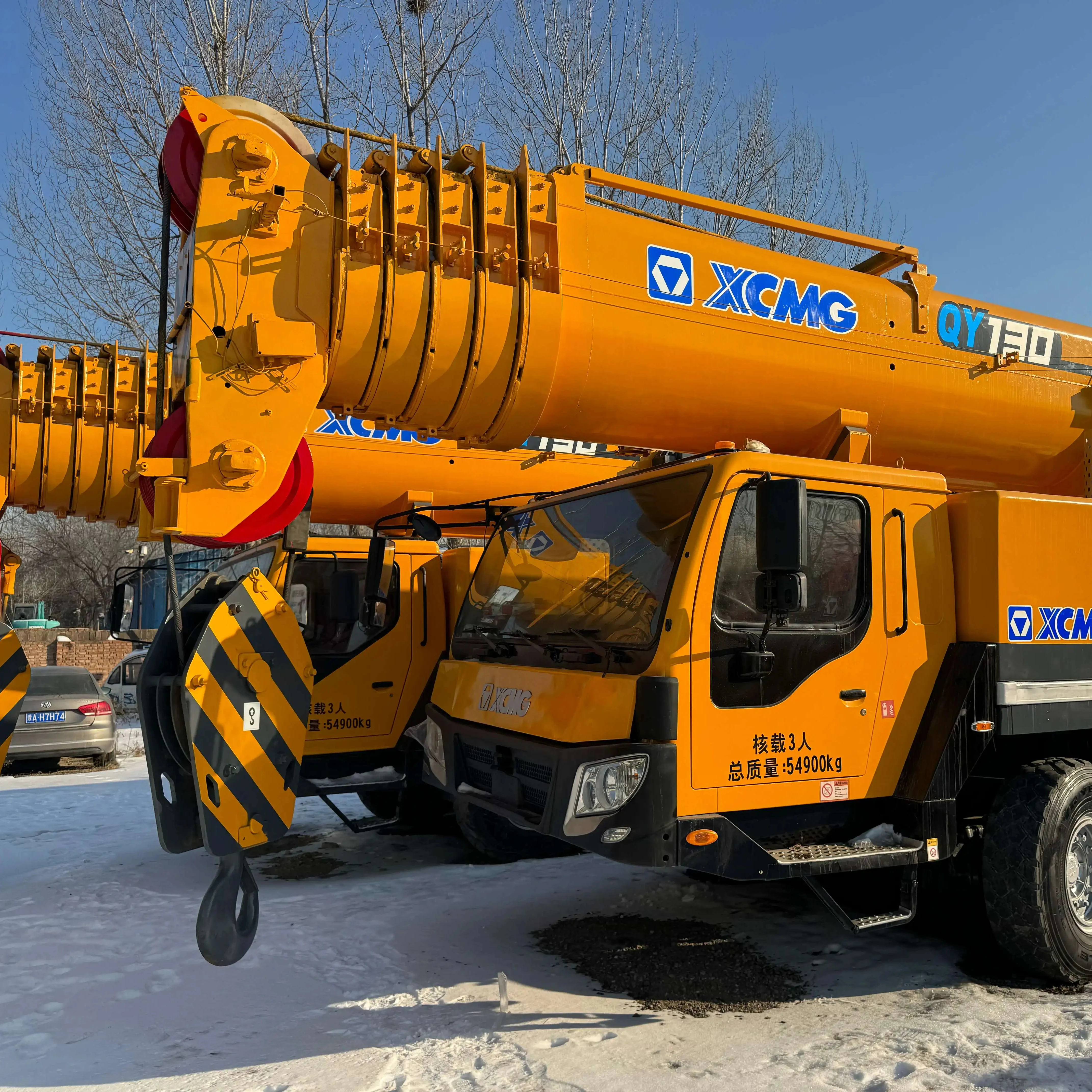Truck boom hydraulic crane Telescopic truck crane truck-mounted crane made in China