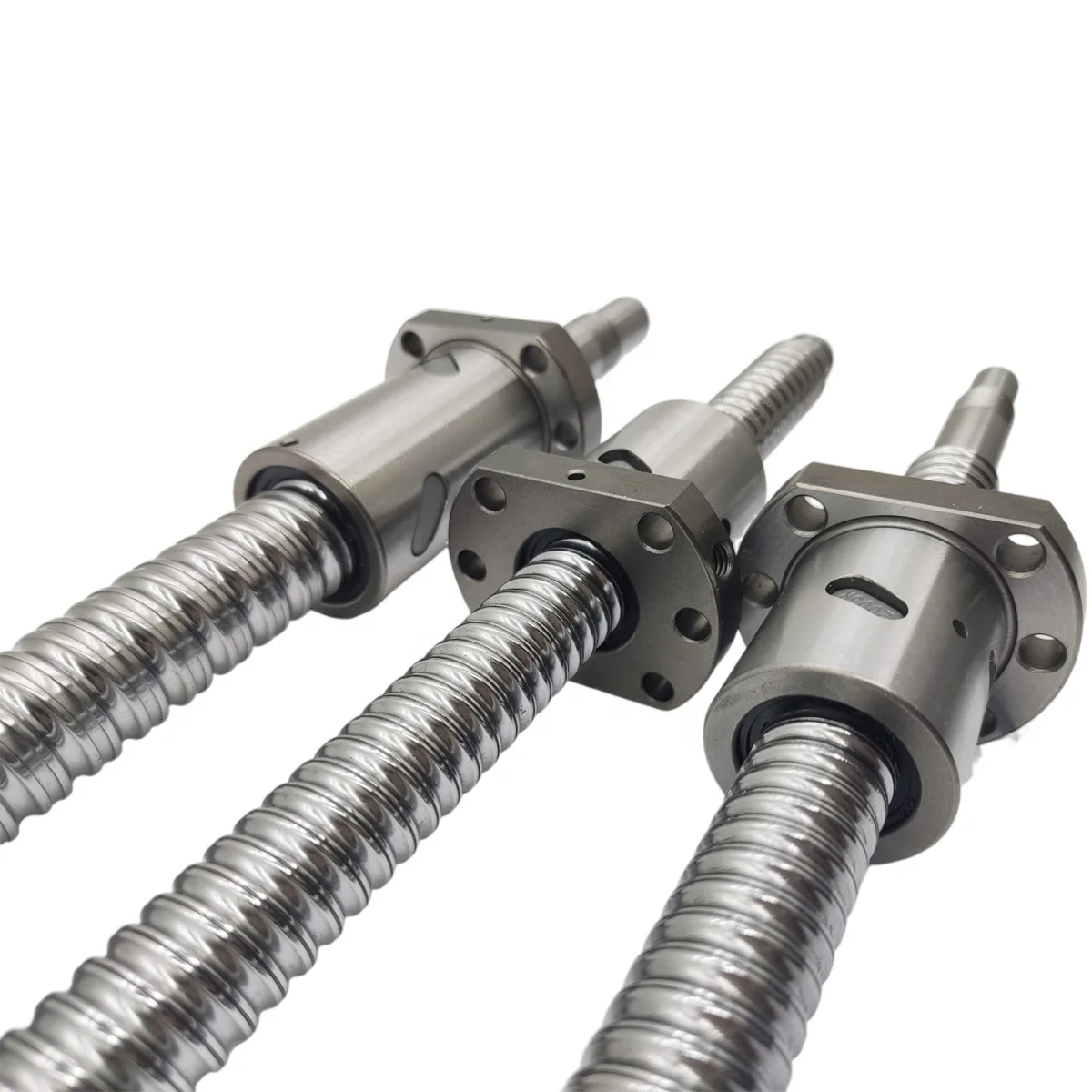 Customized Double Nut 10mm 20mm 40mm Large Lead Ball Screw for CNC Router