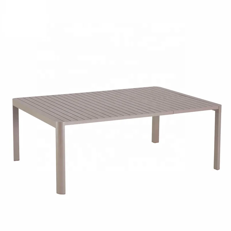 Hot Sale Professional OEM Factory Waterproof Large Size Table Outdoor Furniture Patio Dining Set