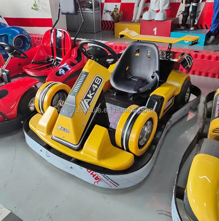 1 Seater Cheap battery Powered Go Karts guangzhou china factory OEM go karting for sale go-kart engine pedal go kart wholesale