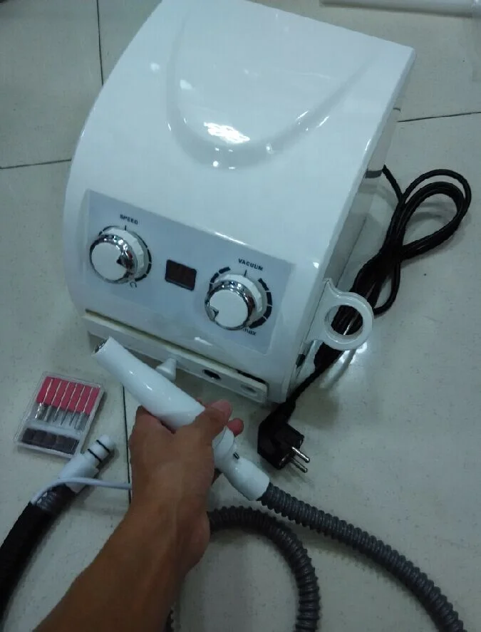 best Portable Electric Manicure Pedicure Nail vacuum set machine equipment device with vacuum system