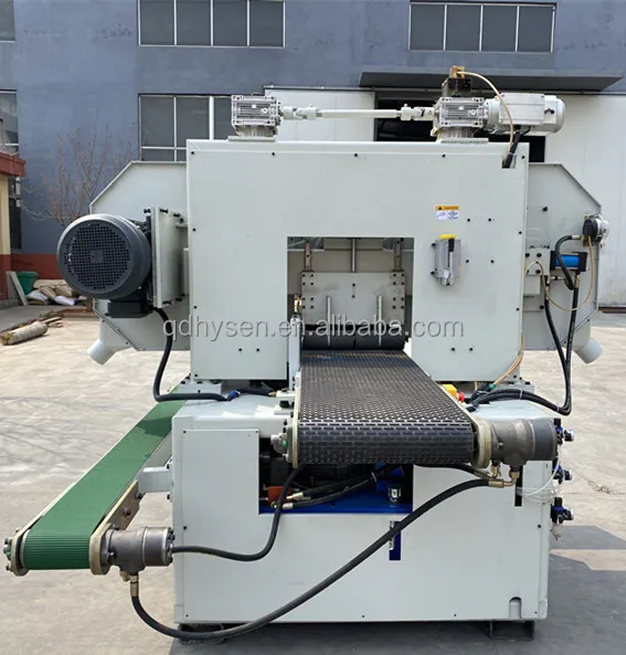 HYSEN Industrial woodworking horizontal band saw wood cutting band sawmill machine for sale