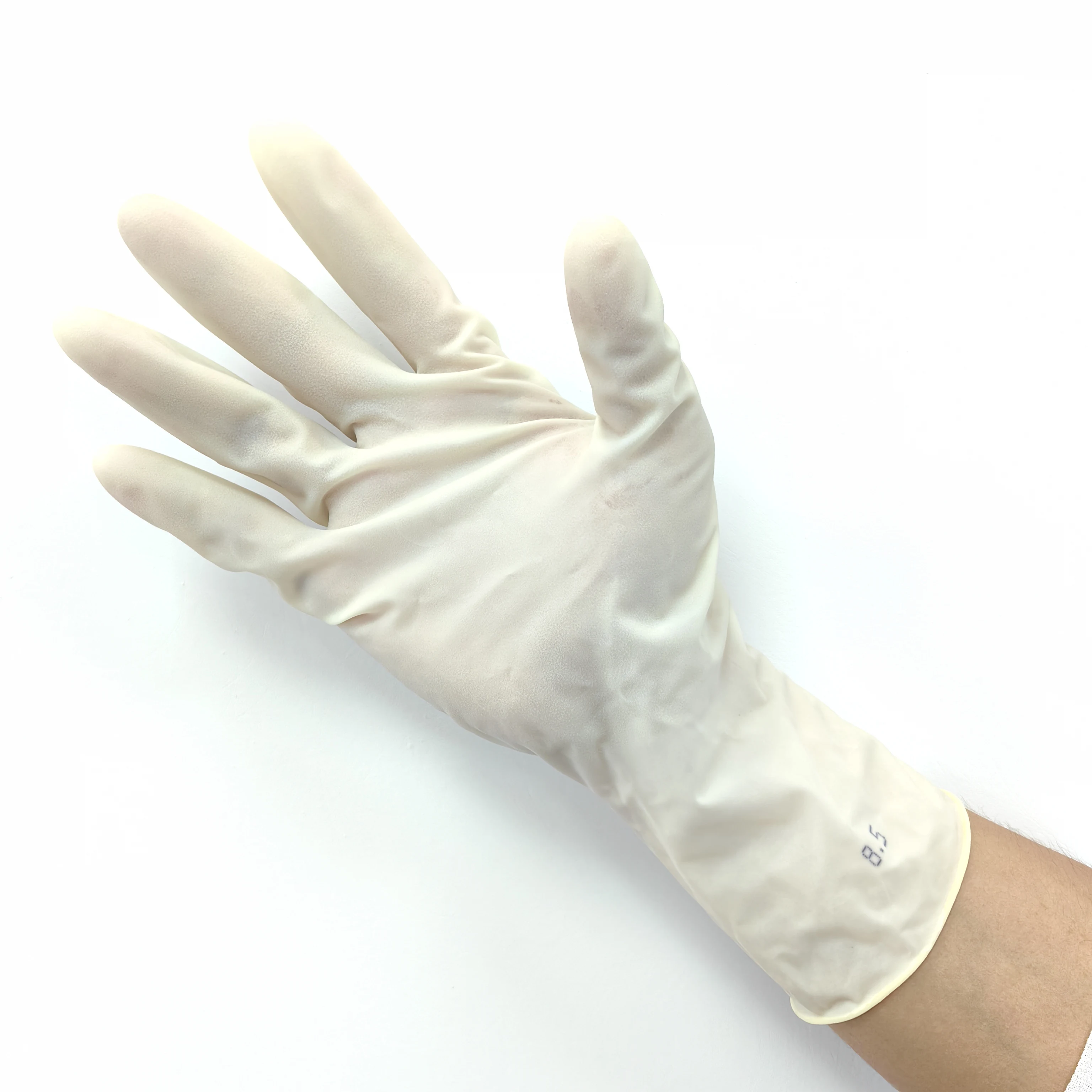 Factory Direct Certified Sterile Latex Surgical Gloves Powder Free For Medical Procedures