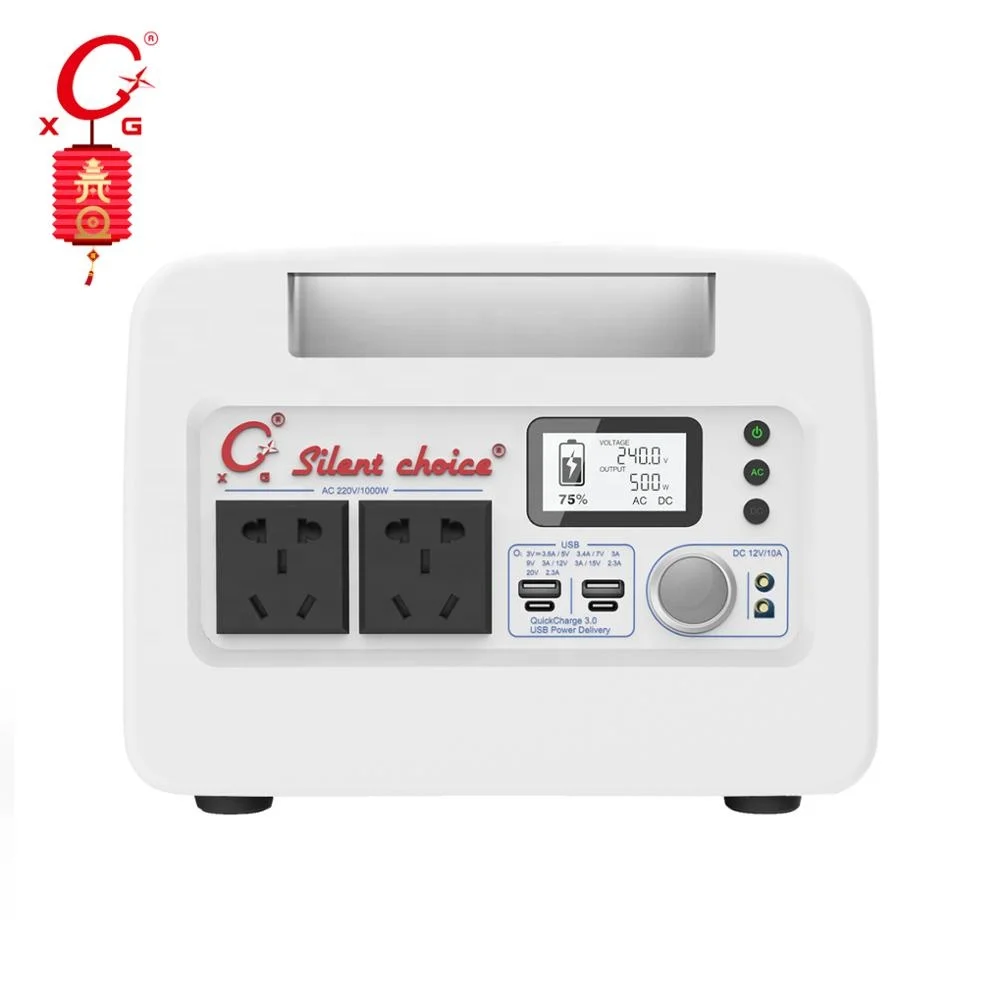 5000WH Power UPS DC Inverter Generator Online Lithium Battery 230v Supply Portable Power Station Solar Silent Outdoor Energy