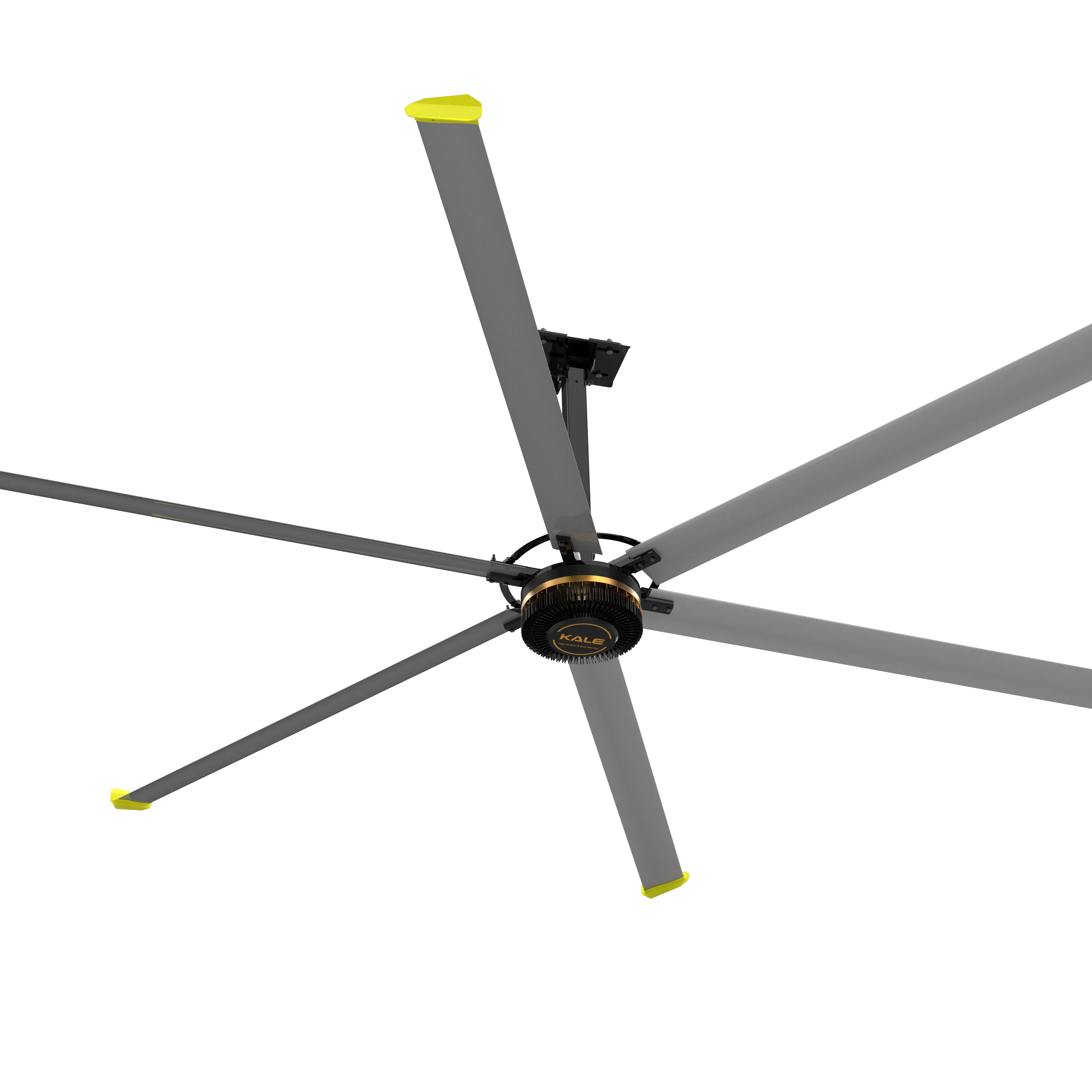  Шанхай морская водоросль-вентилятор HVLS 5 штук лезвий большой промышленности 24 фута вентилятор Алюминиевый