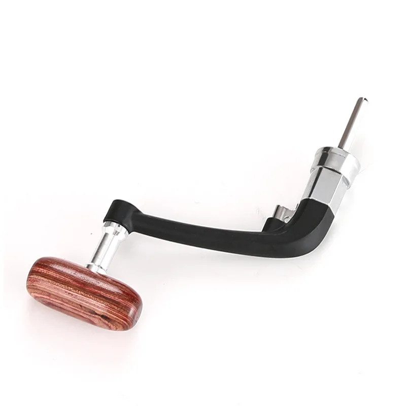 
Single Handle Design for DAIWA SHIMANO Reel wooden Rocker Handle wooden Knob Fishing Tackle fishing reel handle 