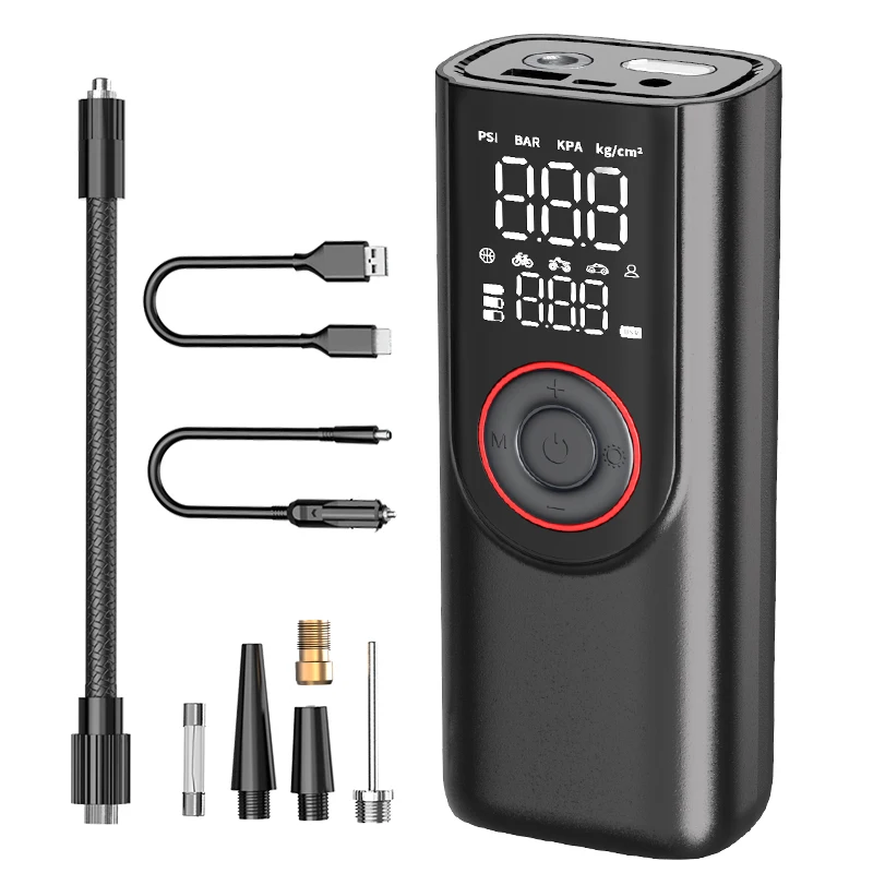 Automatic Rechargeable Electric Mini Digital Wireless Portable Cordless Tyre Inflator Car Air Pump Compressor Tire Inflators