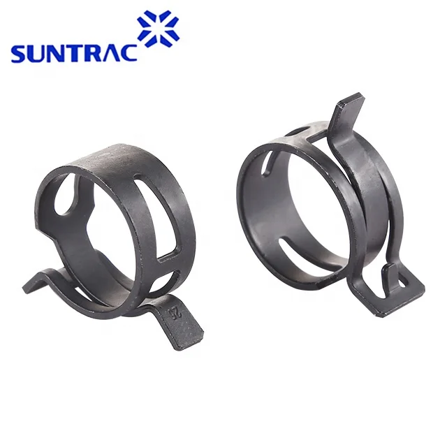Spring hose clamp
