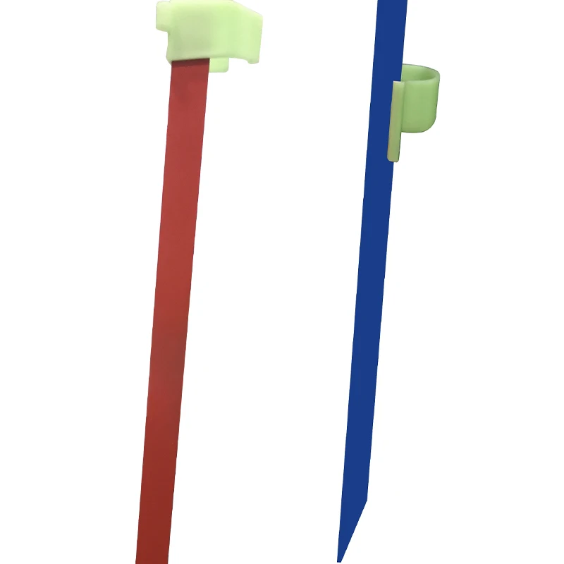 Hot Sale Fishing Aluminium Rod Rack With Green Glow Plastic Parts Offshore Fishing Accessories