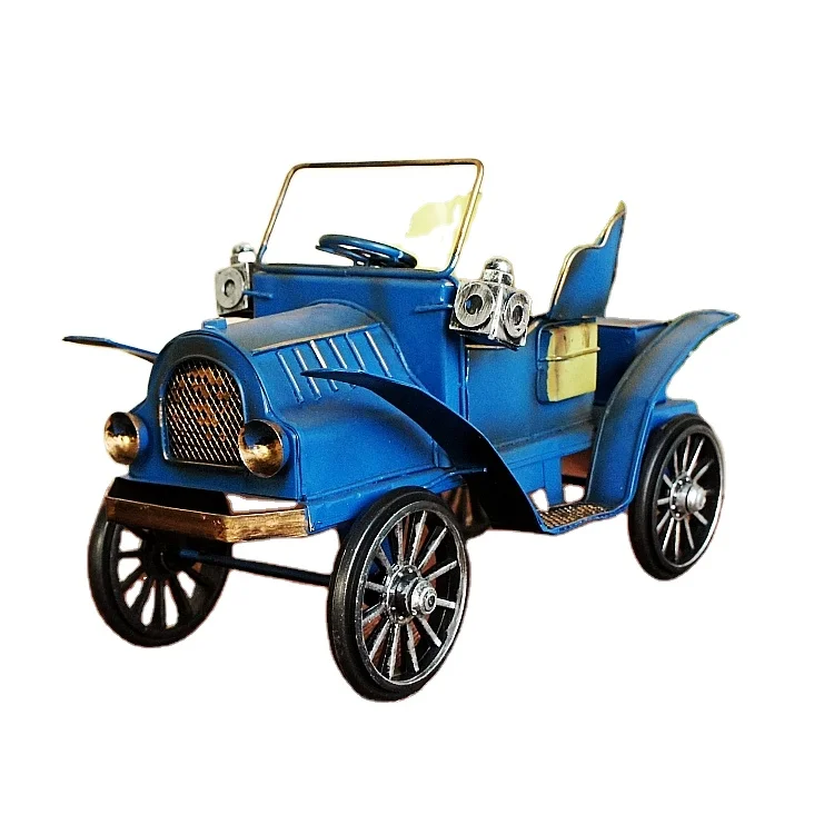 Hot Selling Creative Nostalgic Metal Model Classical Old Fashioned Vintage Car Model