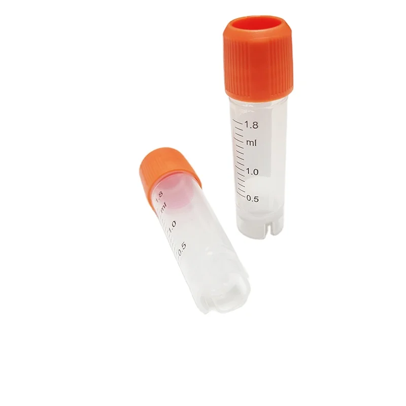 Laboratory Consumables 5ml Sterile External Rotation Cryotube Cryo Vial Cryogenic Cryovial Tube