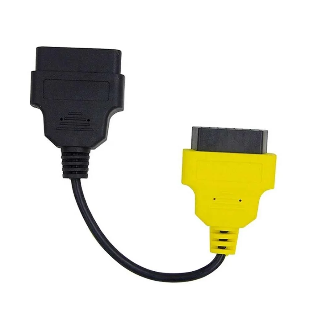 2 кабеля для Fiat ECU 16 Pin MultiECUScan OBD2 OBD диагностический инструмент сканер считыватель кодов адаптер автомобильный соединительный кабель