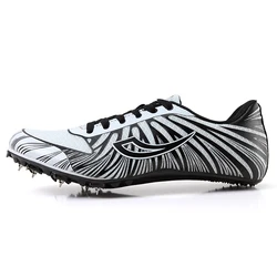 New Arrival Patent Gym Shoes Wholesale Bottom Price Unisex Metal Spikes Shoes Track and Field Shoes for Men Women