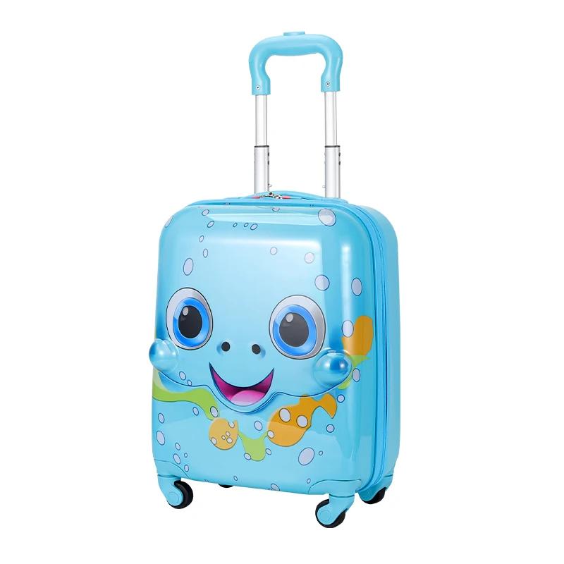 OMASKA Custom Animal PC case Children Trolley Bag 16 Inch ABS Kids Travel Bags Luggage