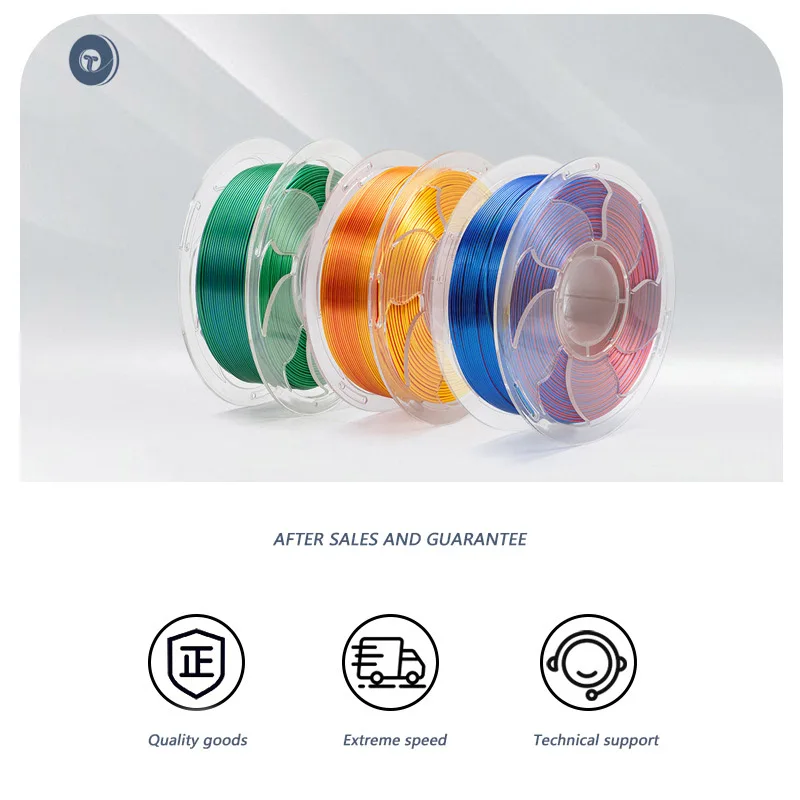 High Quality PLA 3D Printing Filament Digital Silk ABS Material Low Shrinkage Carbon Supplier Masterbatch Plastics Industry FDM