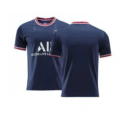 2021 Custom Paris Jersey new home and away stadium No. 30 messinemar adult 3D digital printed Soccer Messi  Jersey
