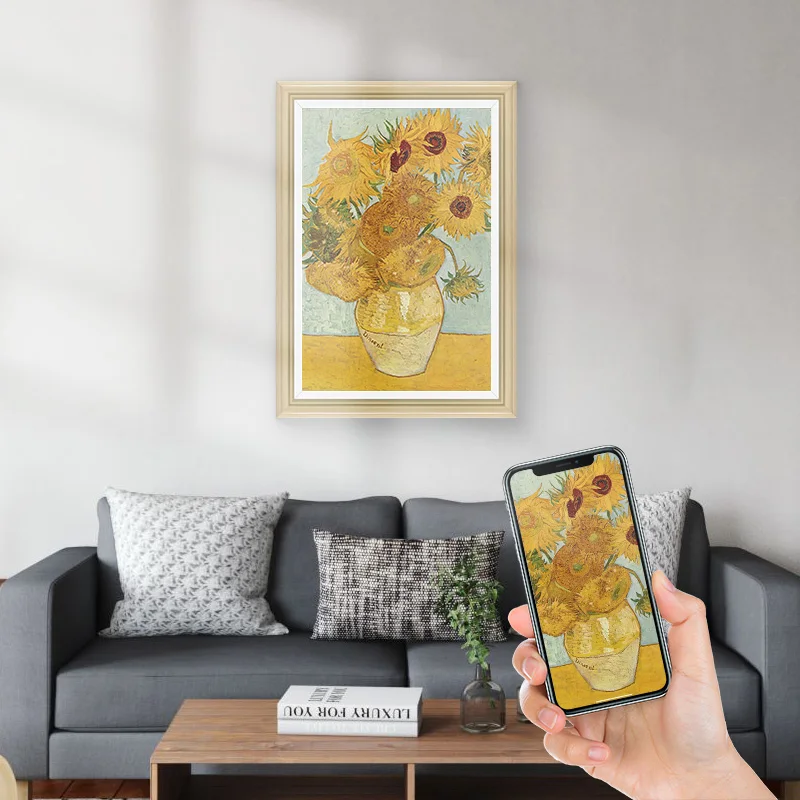 Hot selling 24 inch wireless android 70 4g cloud lcd digital photo picture frame NFT Photo Frame