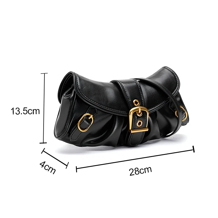 #24008 Wholesale customizable clutch purse luxury handbags ladies cowhide leather soft real leather crossbody bag for women