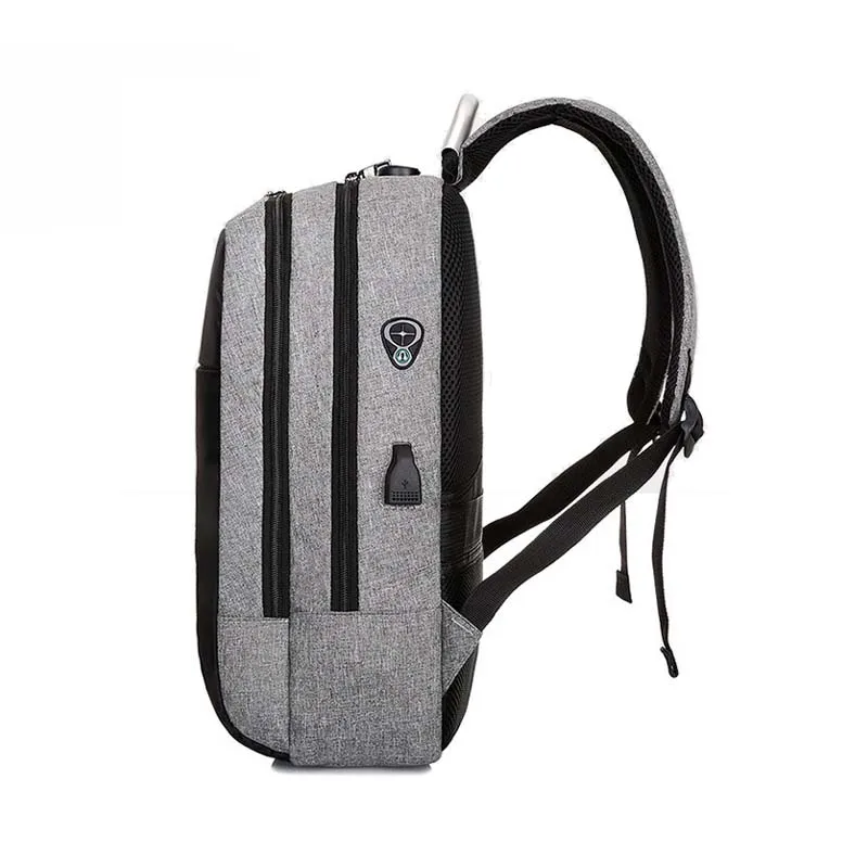  Новый модный многофункциональный Противоугонный школьный рюкзак с USB-разъемом для