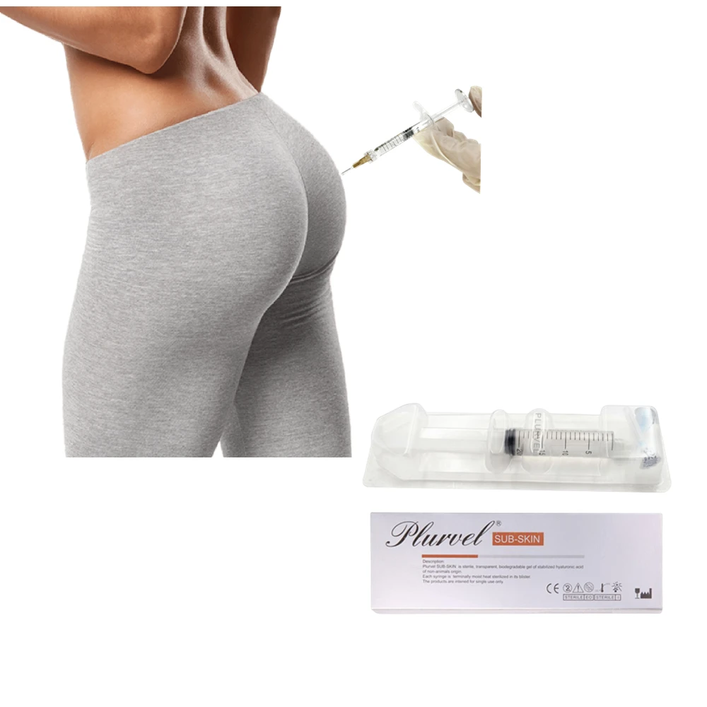 Plurvel ha dermal filler injection for body enlargement