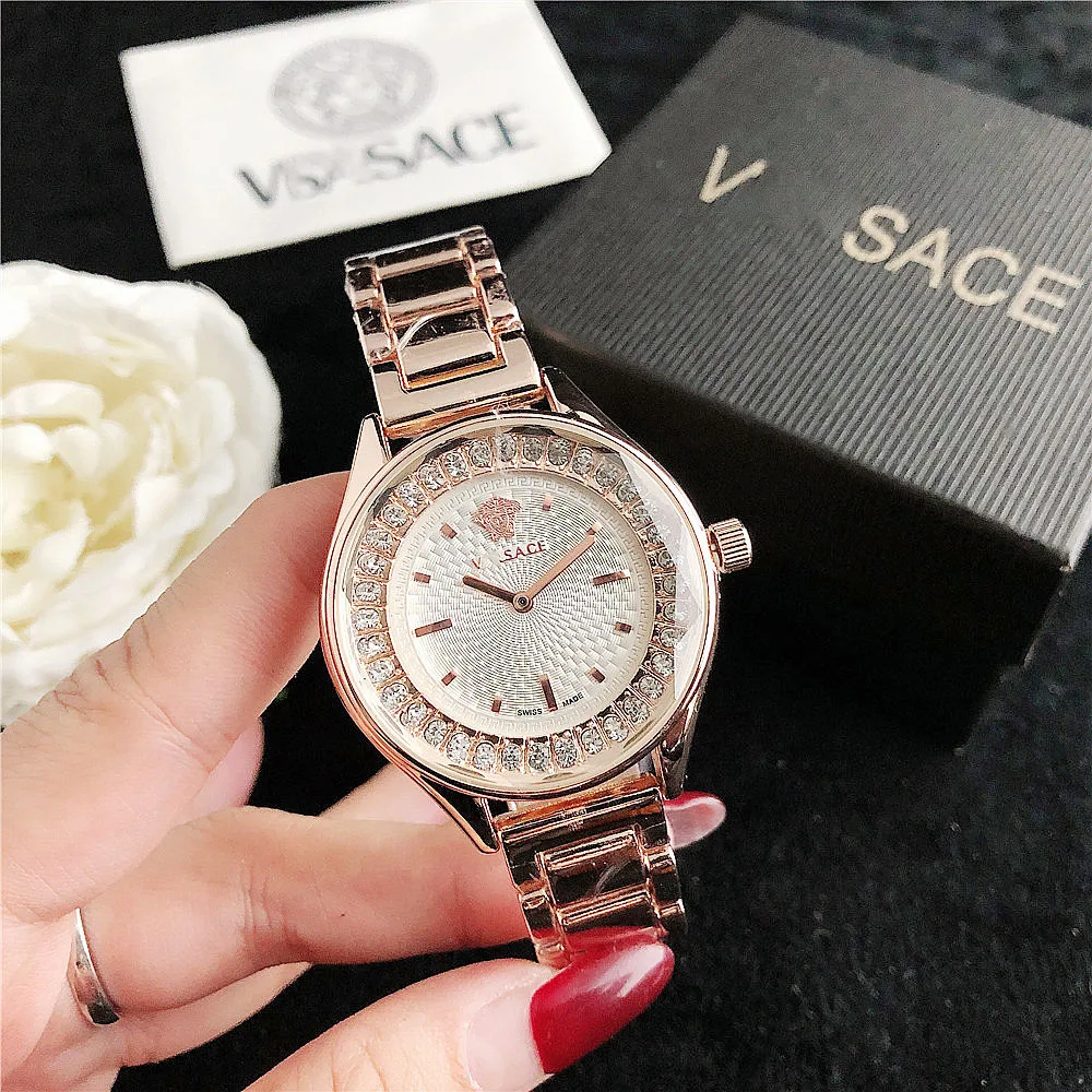 Stock Offer watch small mk watches gold silver man fashion chronograph wristwatches luxury watch top brand wristwatch women