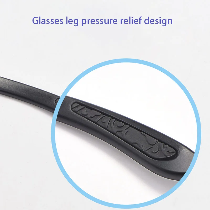 Portable foldable presbyopic glasses with degree, anti-blue light blocking pocket reading glasses
