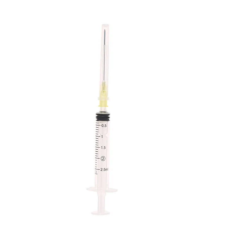 Medical Plastic disposable syringe 2cc for Injection
