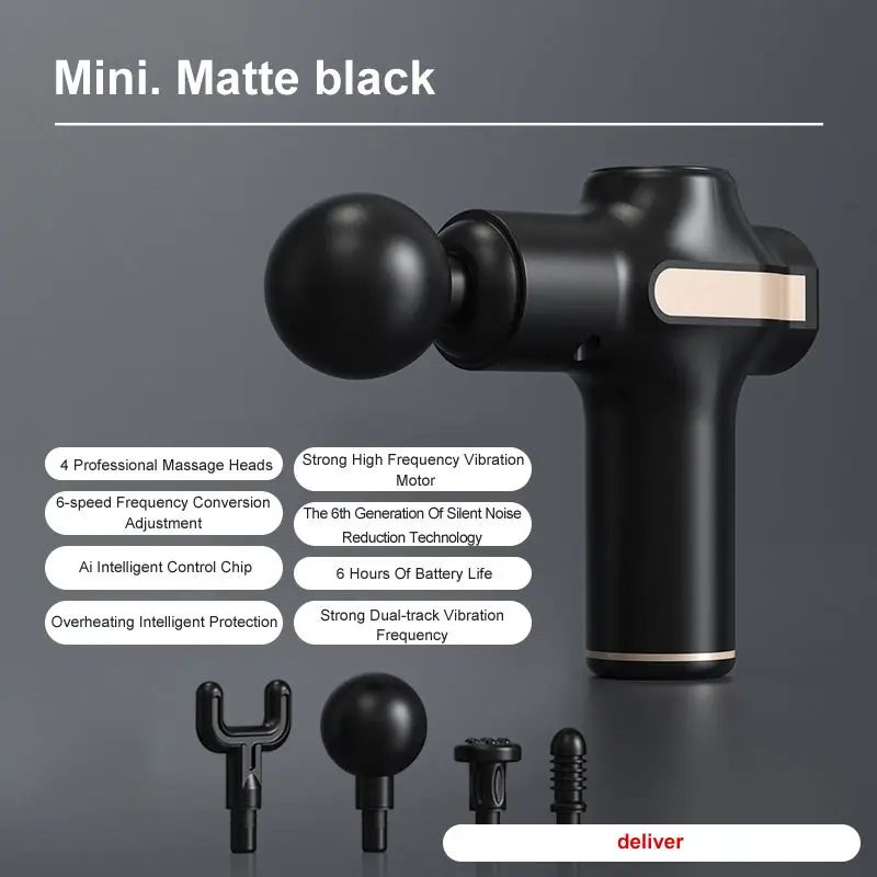 2023 Amazon Tiktok Trending wholesale handheld percussion mini vibration deep tissue muscle fascial massage gun