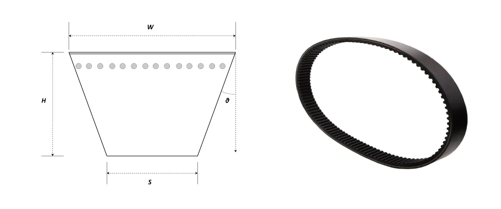 729x17.7x30 scooter parts cvt drive belt kymco gy6 125 belt