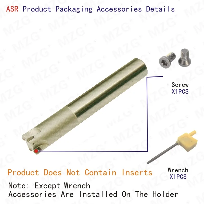 Maifix ASR06R EPNW0603 твердосплавные вставки зажимный держатель для резки быстрой подачи фрезерный станок с ЧПУ
