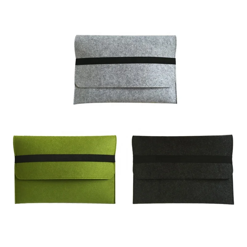 Custom Low Moq Felt Laptop Case  LightWeight Notebook Sleeve