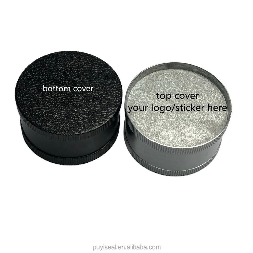 Wholesale 52mm 3Layers custom logo china manufacturer tobacco spice zinc Herb grinder