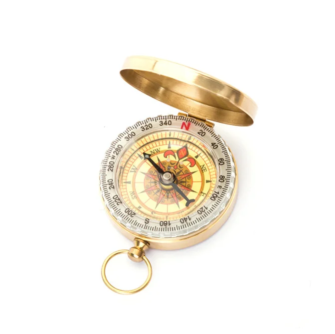 JETSHARK Best-selling Outdoor Compass Hiking Camping Glow-in-the-dark Waterproof Portable Compass