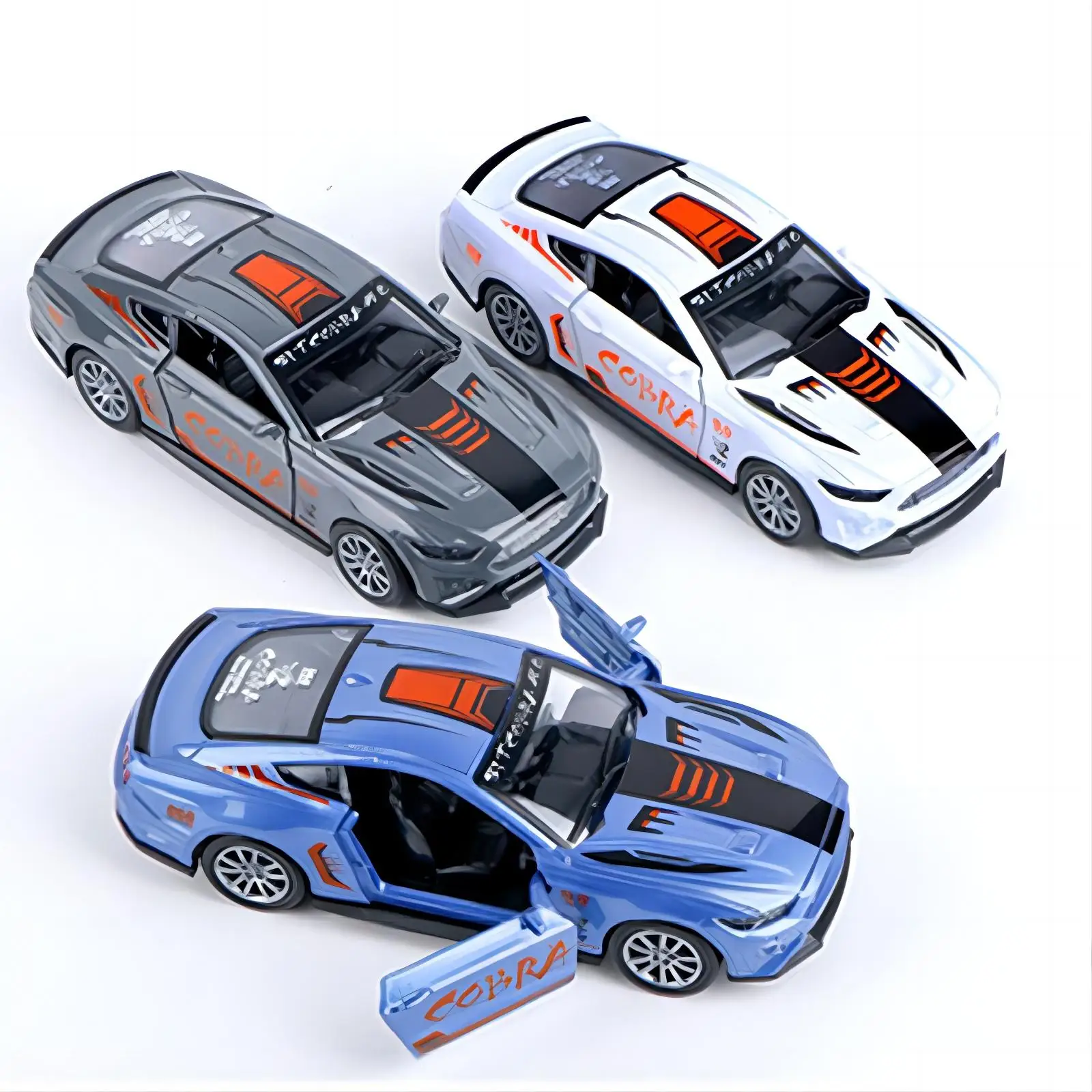 QS Toy Promotion Set Simulation Miniature Vehicle Model Car Pull Back Toy Car Autos A Scale Diecast Toy 132 With Display Box