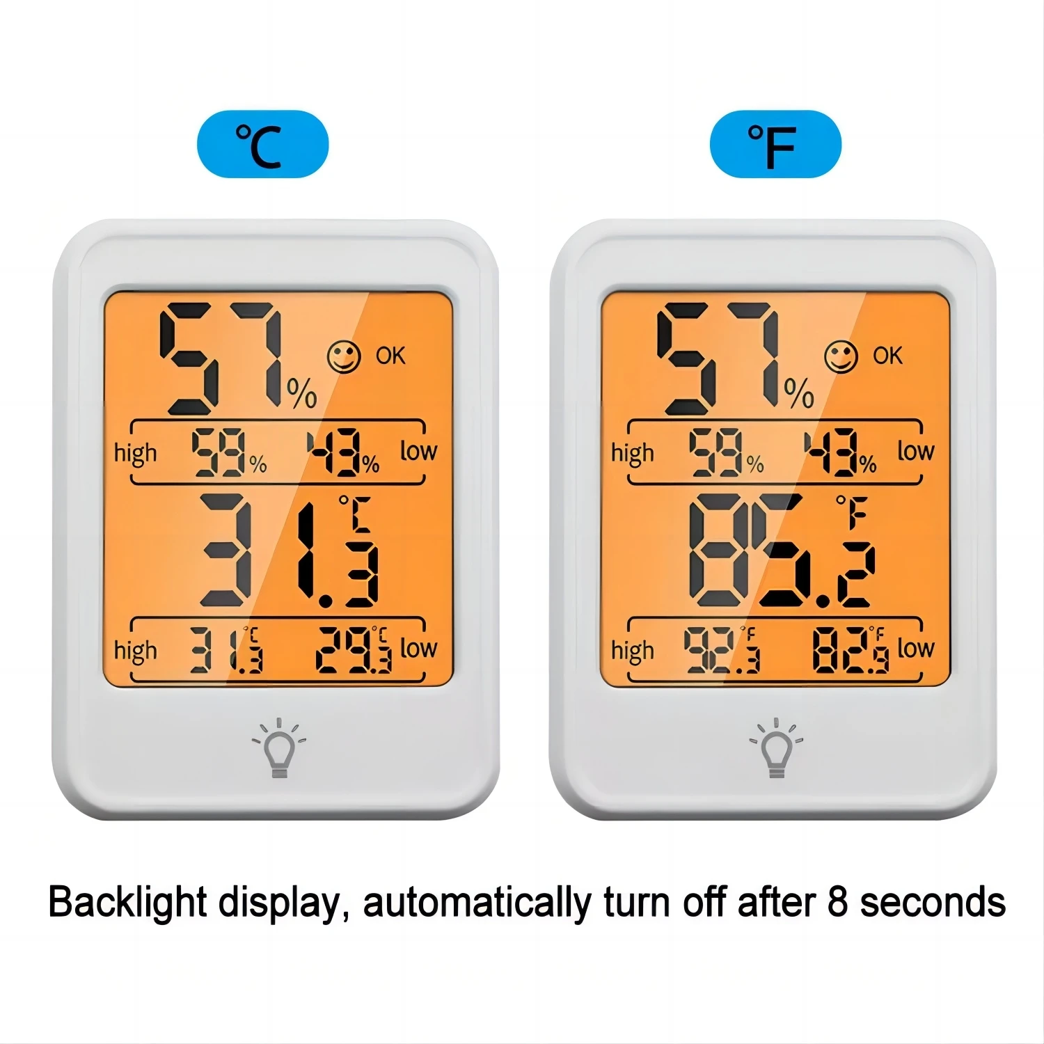 Mini LCD Digital Thermometer Hygrometer Temperature Indoor Convenient Temperature Sensor Humidity Meter Gauge Instruments