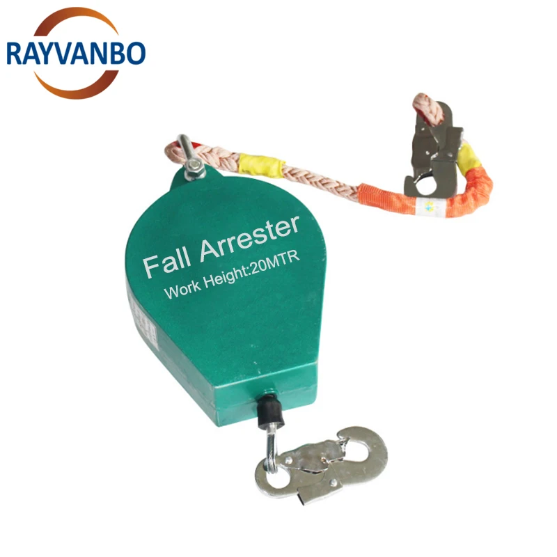 2024 Popular selling Small Self Retractable Lifeline Fall Arrester For Working At Heights