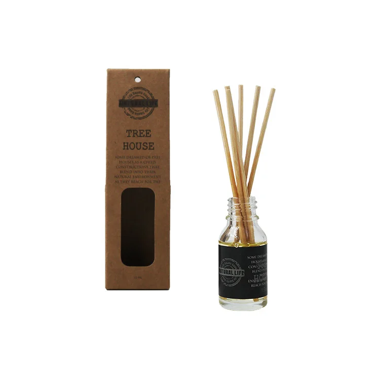 Wholesale 15ml mini reed diffuser with glass bottle cheap fragrance gift box