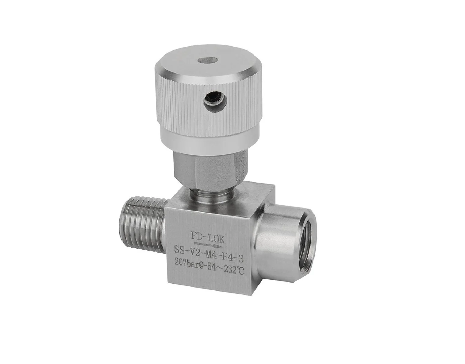 Swagelok type High Pressure Integral Bonnet Needle Valve