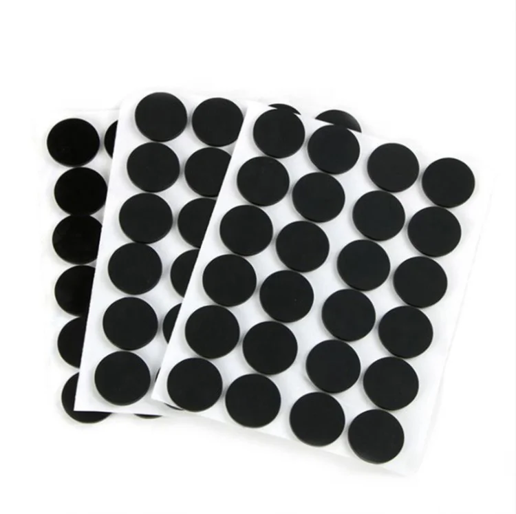 Factory Price Customized Eco- Friendly Adhesive Multi Color Silicone Rubber Feet Pad