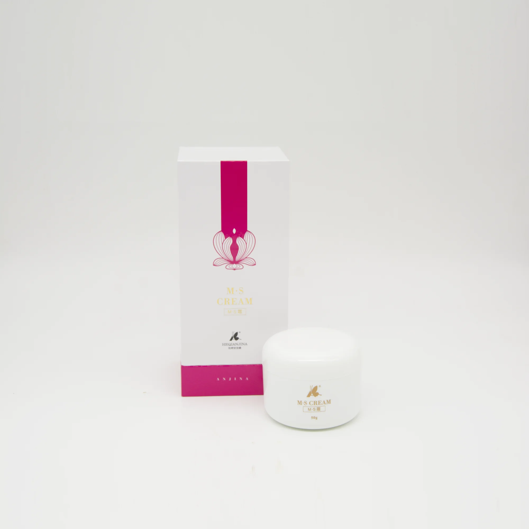 
50 grams China manufacturer 100% Natural Serum Full Whitening Glow Body Lotion and Milk Cream 