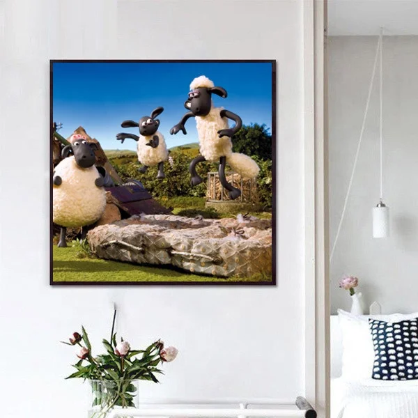 BHD103 Still Life Digital oil painting Wall Frame painting  Home Decor gift art Dragon And Tiger 5D DIY Diamond Painting