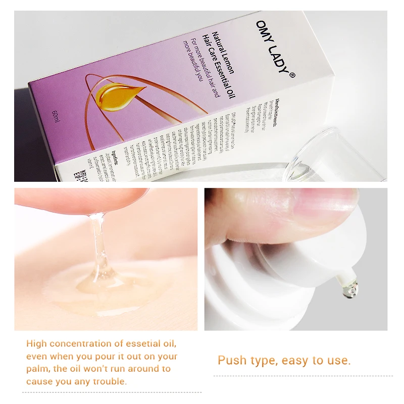 30ml light lemon scented shea moisture damaged hair repairing hair care essential oil