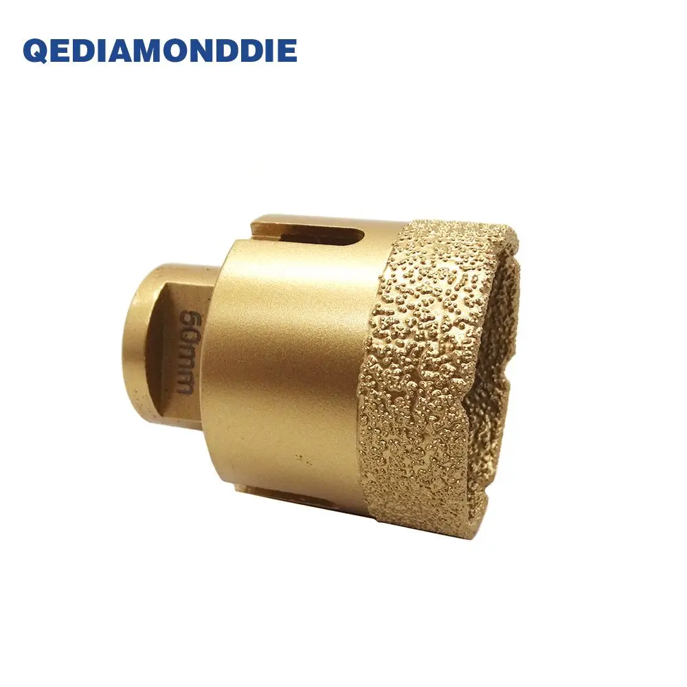 M14 Thread Diamond Core Drill Bit Vacuum Brazed Diamond Drill Bit For Glass Ceramic Porcelain Tile Drilling