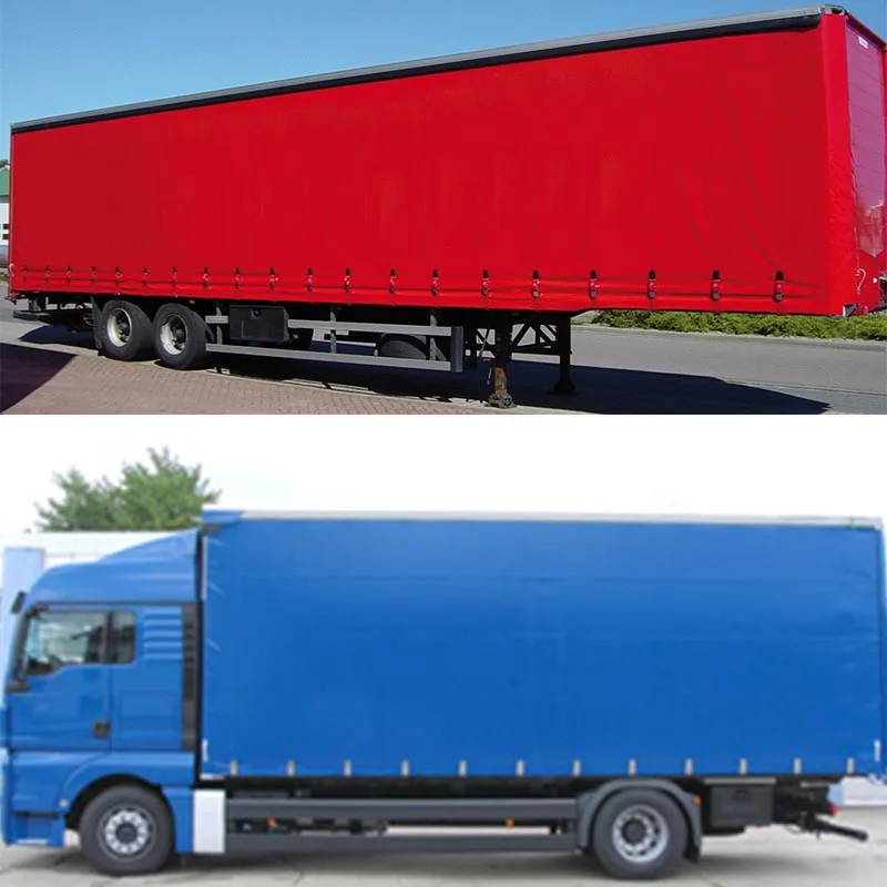 Litong Wholesale high quality pvc tarpaulin truck cover truck side curtain pvc rainproof tarpaulin for the trailer